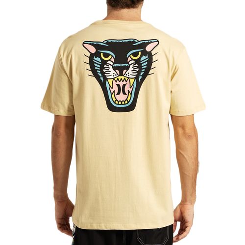 Camiseta Masculina Hurley x Etam Panther Bege-HYTS010859- -1-